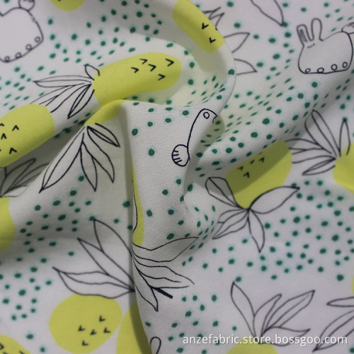 Fabric 30% Rayon 70% Tencel Twill Fabric